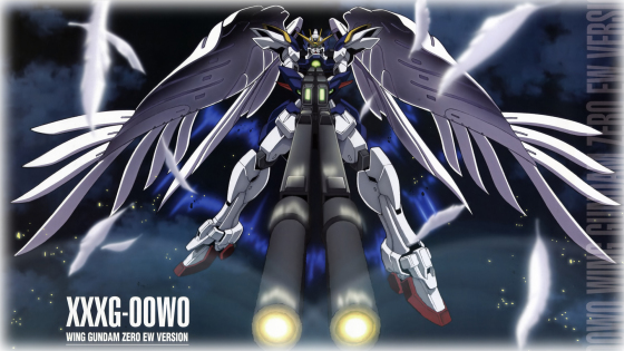 Gundam W wing zero gundam