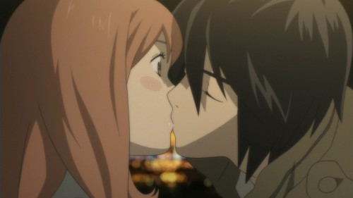 eden of the east kiss