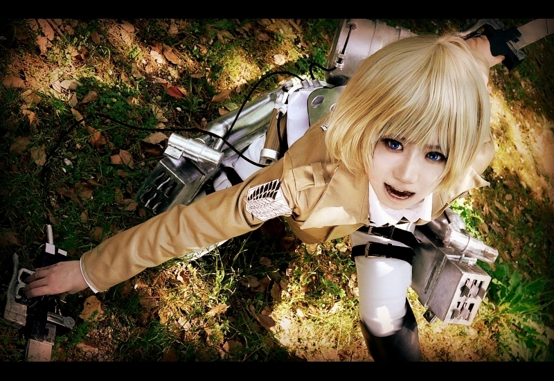 Cosplay attack titan