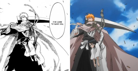bleach-anime-manga-compare
