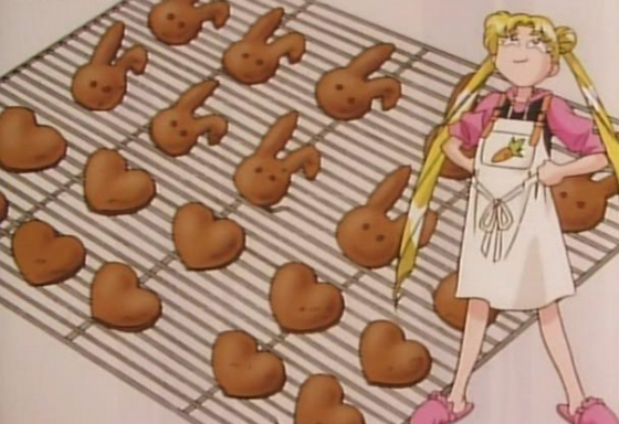 sailor moon usagi cookies