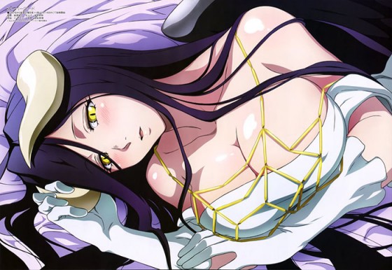 Albedo from Overlord wallpaper