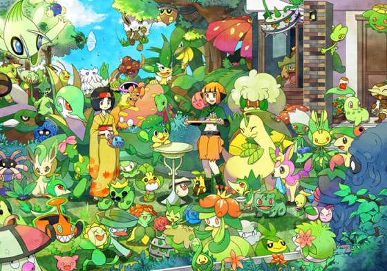 Grass Pokemon wallpaper