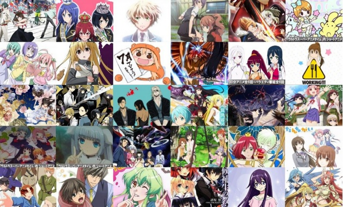 anime summer 2015 chart grid