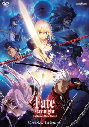 Fate stay night Unlimited Blade Works dvd