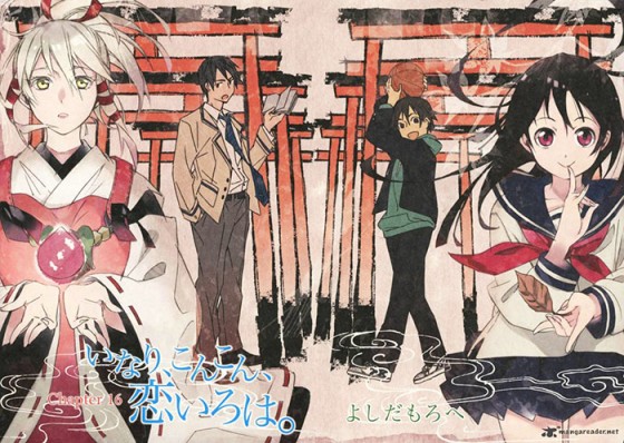 Inari, Konkon, Koi Iroha wallpaper