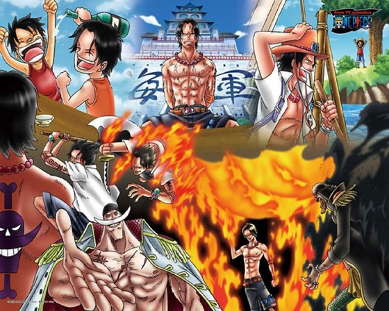 wallpaper Portgas D. Ace One Piece
