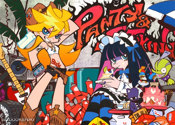Panty and Stocking with Garterbelt wallpaper