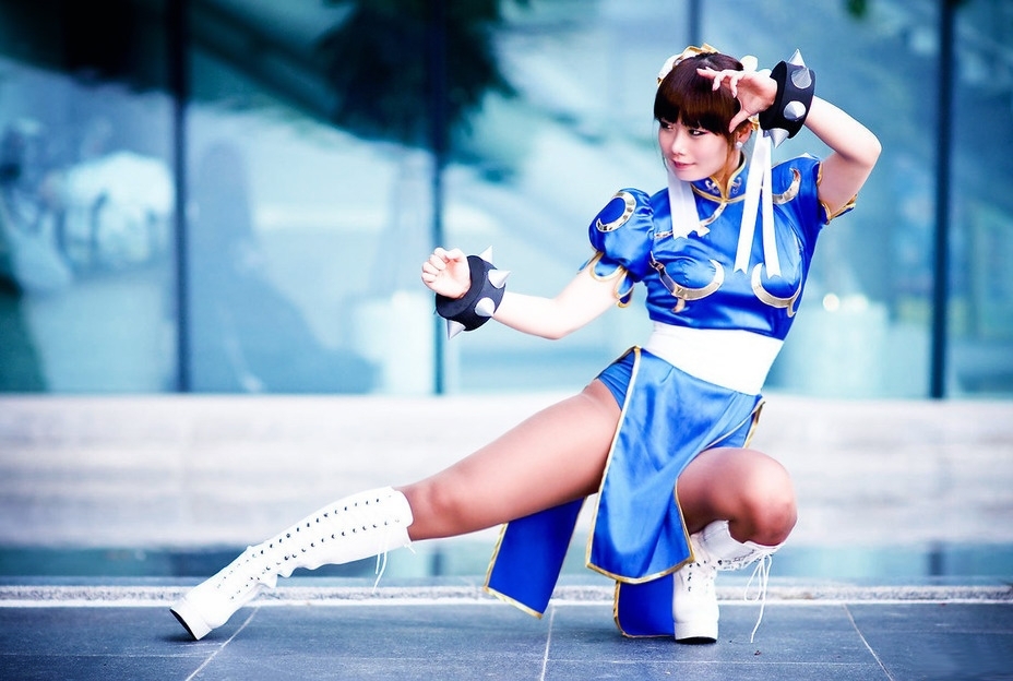 Chun cosplay haruna ayane giga ghor