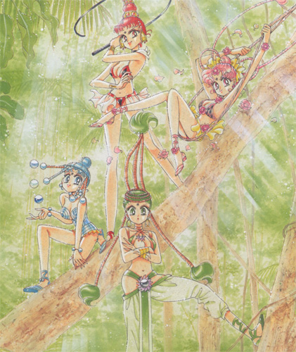 Amazoness Quartet Bishoujo Senshi Sailor Moon SuperS Wallpaper