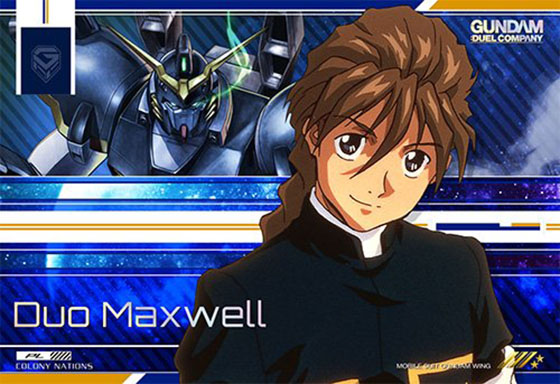 Duo Maxwell Mobile Suit Gundam Wing wallpaper