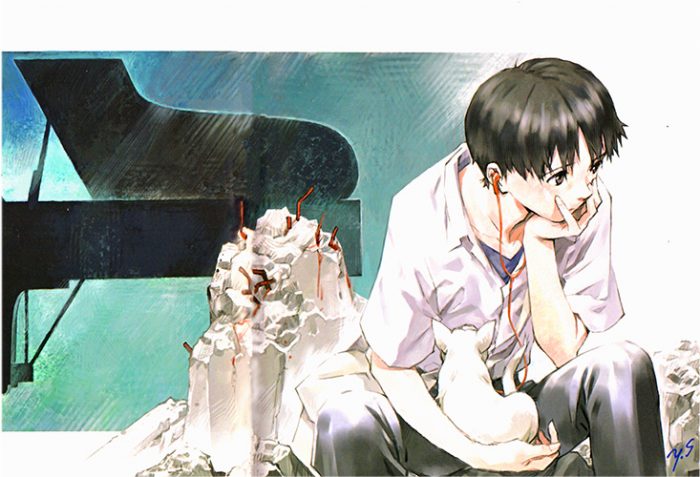 Shinji Ikari Neon Genesis Evangelion Wallpaper