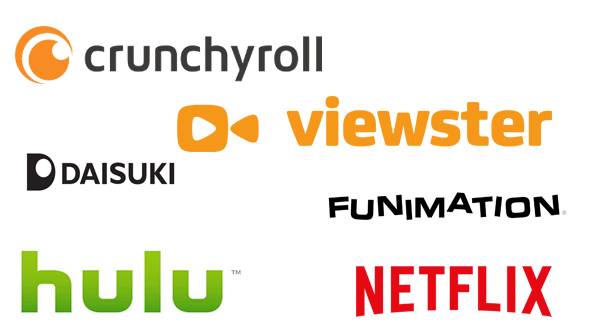 anime streaming service logo