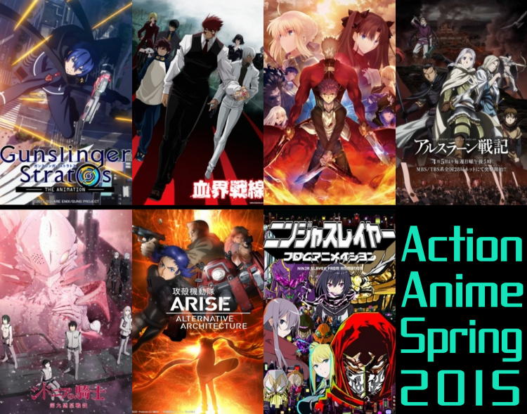 Action-Anime-Spring-2015-with-caption-750x589 Action Anime Spring 2015 - Ninjas and Cyborgs and Demons! Oh, My!