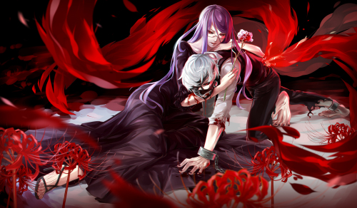 tokyo-ghoul-fanart-625x500 Tokyo Ghoul Review & Characters - Resisting the Urge to Eat
