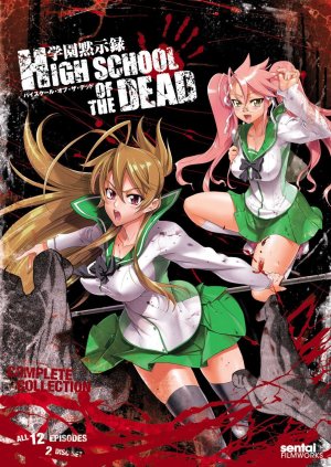 highschool-of-the-dead-dvd-300x423 6 Animes Parecidos a Highschool of the Dead