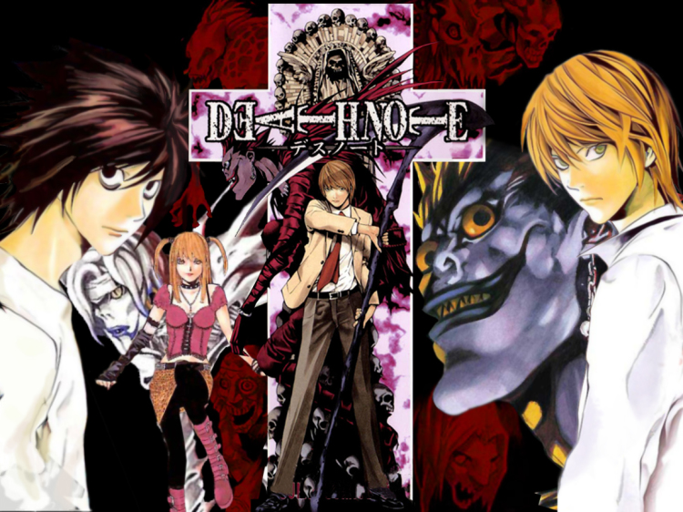 deathnote-wallpaper2-750x562 Death Note Review & Characters – The Power to Become God