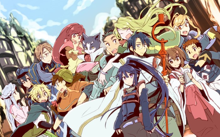 anime like log horizon