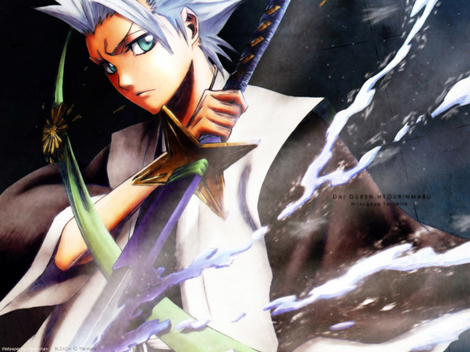 bleach-Toshiro-Hitsugaya-666x500 Top 10 White Haired Anime Boy / Guy