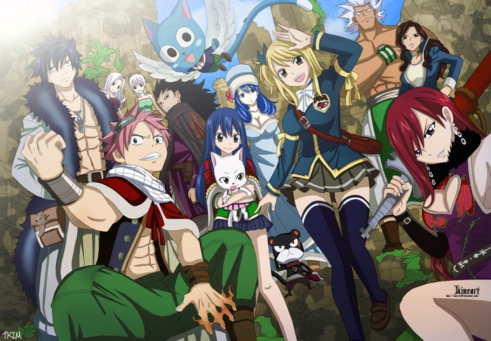 fairy-tail-wallpaper Top 5 Anime by Kari (Honey's Anime Writer)