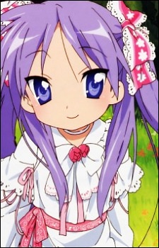 lucky-star-hiiragi-kagami-tsukasa-sisters-wallpaper Top 10 Purple Haired Characters in Anime