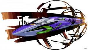 An Evangelion-Themed Bullet Train?!