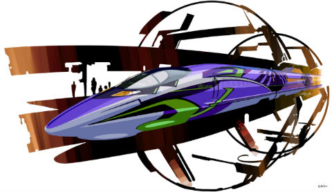 ah_sanyo2 An Evangelion-Themed Bullet Train?!
