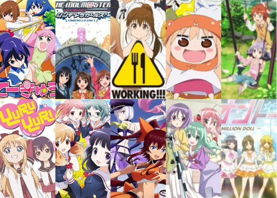 sliece-of-life-anime-2015-summer-grid-560x400 How Many Different Anime Do You Watch in One Week?