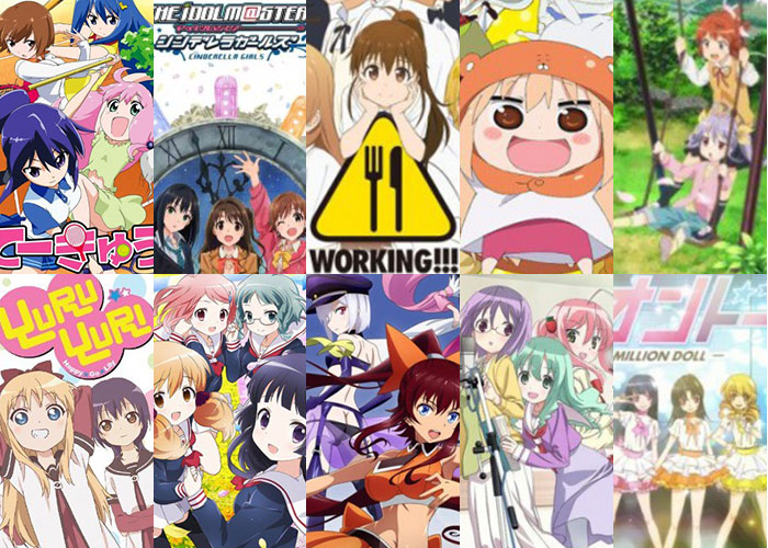 Slice of Life Anime Summer 2015 - Girls Only,Comedy & Idol!