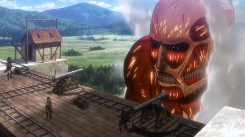 Shingeki-no-Kyojin-oogata-500x281 Anime Worlds You Don't Want to Live In