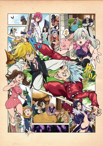 Nanatsu-no-Taizai-dvd-354x500 Nanatsu no Taizai Anime Movie Coming August, Announces Staff