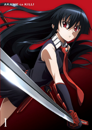 Akame-ga-Kill-Akame-crunchyroll Los 10 mejores animes de Acción y Fantasía