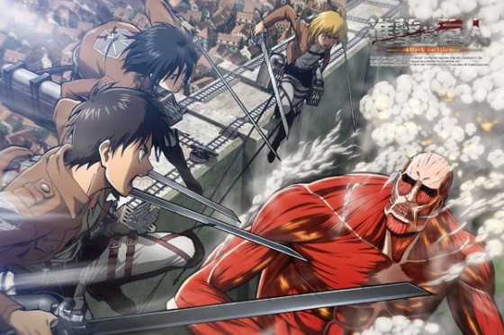 Attack-on-Titan-wallpaper-560x373 Los 10 mejores animes con las más asombrosas escenas de pelea [Encuesta japonesa]