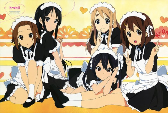 K-On-wallpaper-560x377 Top 5 K-On! Characters [Japan Poll]