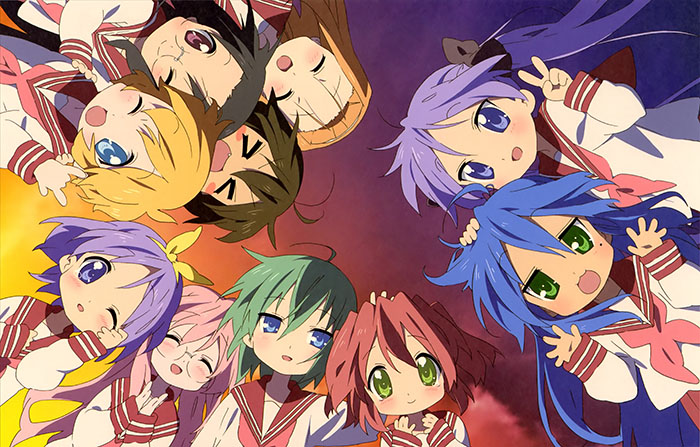 Lucky-Star-wallpaper Top 10 Quirkiest Lucky Star Characters