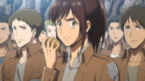 attack-on-titan-sasha-eating-500x281 Does a Big Appetite Make a Girl Cute? 70% Say Yes!