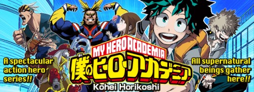 my-hero-academia-manga-cover-500x181 My Hero Academia to be Produced by BONES