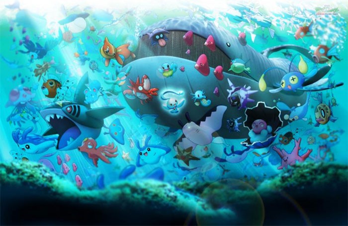 pokemon-wallpaper-5-700x455 Los 10 mejores Pokémones tipo agua