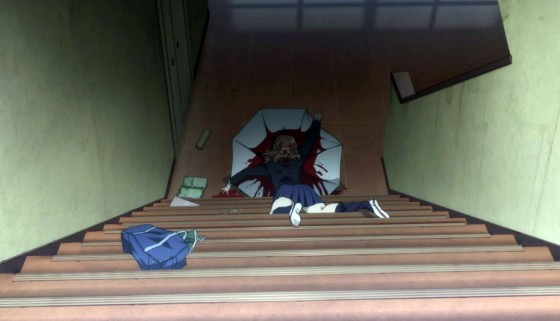 5-Another-Scariest-Anime-Moments-560x321 Moments in Anime: Yukari Sakuragi Dies at School