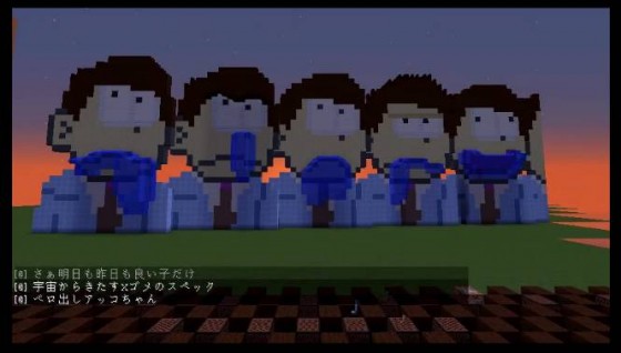 osomatsu-san-op-minecraft-560x318 The Minecraft Version of Osomatsu-san's Opening is Perfect, Check It Out!