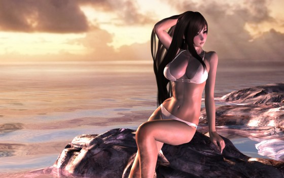 tifa-sexy-cleavage-560x350 Top 10 Game Worlds You Want to Live In, What Outvoted Pokémon? [Japan Poll]