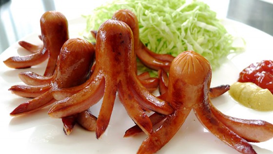 ELYF-Sailor-moon-octopus-wieners-3-510x500 [Anime Culture Monday] Anime Recipes! Octopus Wieners from Sailor Moon & Sesame Sweetened Spinach (Spinach Goma-ae) from Ben-to