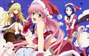 Las 10 chicas de anime más sexys en Navidad