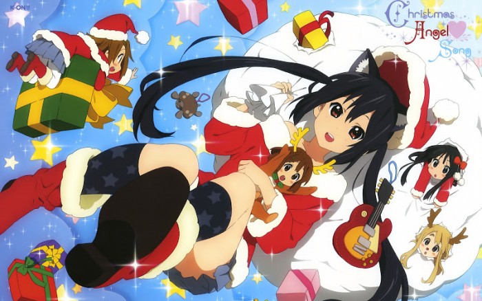 k-on-christmas-wallpaper-700x438 Top 10 Christmas Specials in Anime!