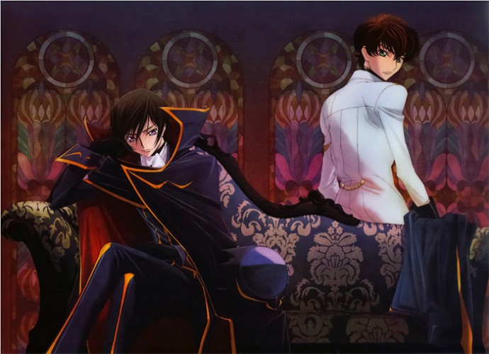 Code-Geass-Hangyaku-no-Lelouch-wallpaper-690x500 [Honey's Crush Wednesday] 5 Reasons Why Lelouch and Suzaku is Your Most Frustrating OTP