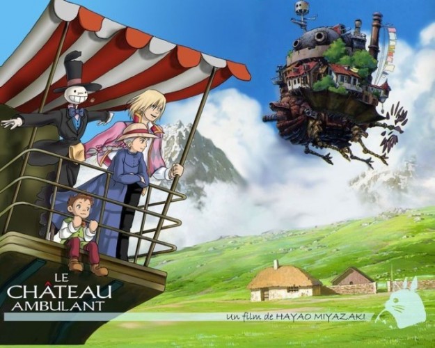 HD desktop wallpaper Anime Landscape Water Sky Sea Ocean Cloud  Original Castle download free picture 1219576