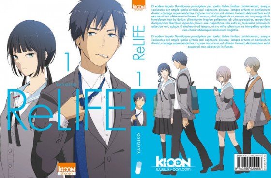 ReLIFE-cover-560x367 ReLIFE Manga to be Released in France!