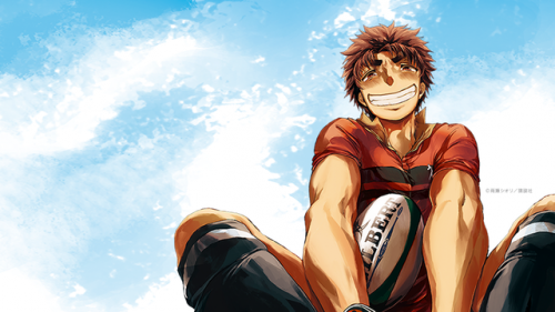 Rugby Anime ALL OUT!! Gets New Character Visuals