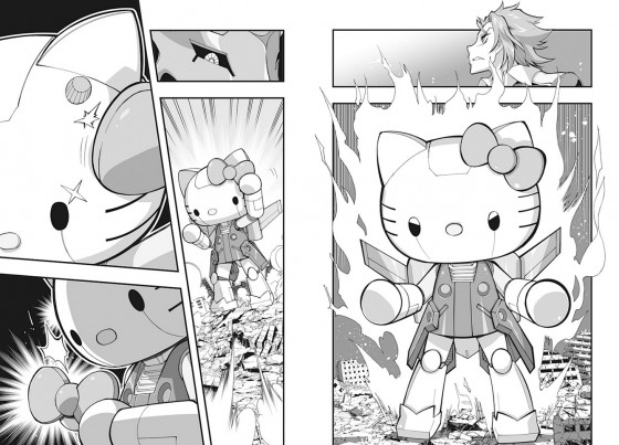 ichigo-min-560x371 Hello Kitty Gets Mecha Makeover in Official Manga