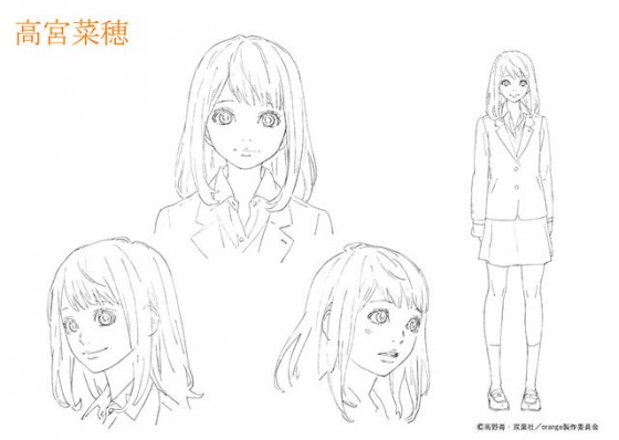 orange Orange Anime Character Visuals Released!